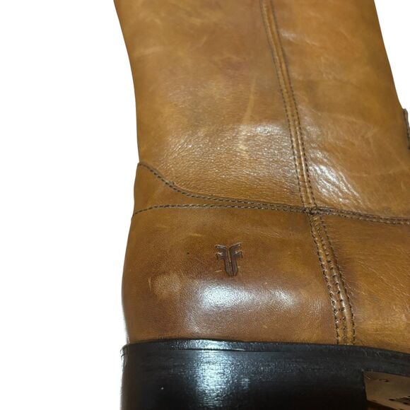 Frye Melissa Button 2 Boot in Whiskey Brown- Size 6 - Picture 9 of 10